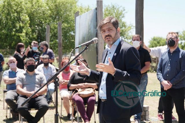 Bianco participó en el lanzamiento de una cooperativa de trabajo en San Vicente
