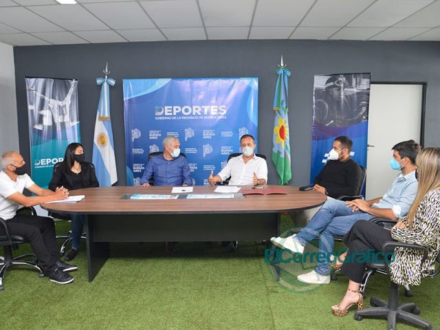 Cagliardi firmó el Fondo para el Retorno Deportivo Seguro