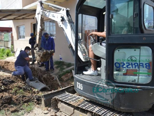 Entubamiento en Barrio Villa Nueva