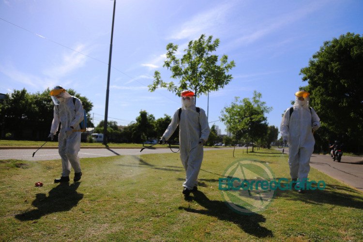 Fumigaciones en las delegaciones platenses