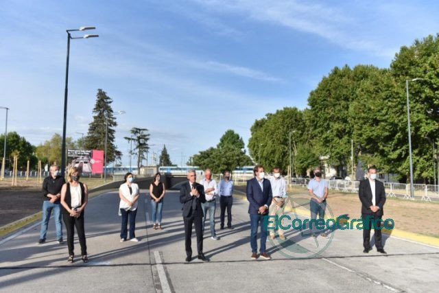 Garro inauguró el paso bajo nivel de 1 y 32