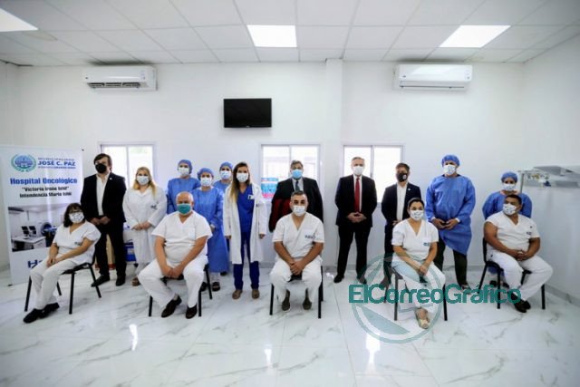 Kicillof y Fernández pasearon por el hospital oncológico de José C. Paz