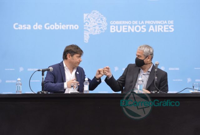 Kicillof y Ferraresi suscribieron convenios con intendentes Kicillof y Ferraresi suscribieron convenios con intendentes