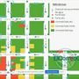 Mapa conceptual de un barrio de la ciudad de Balcarce.