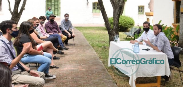 Recorrida del ministro de Hacienda y Finanzas bonaerense por Pilar y Luján