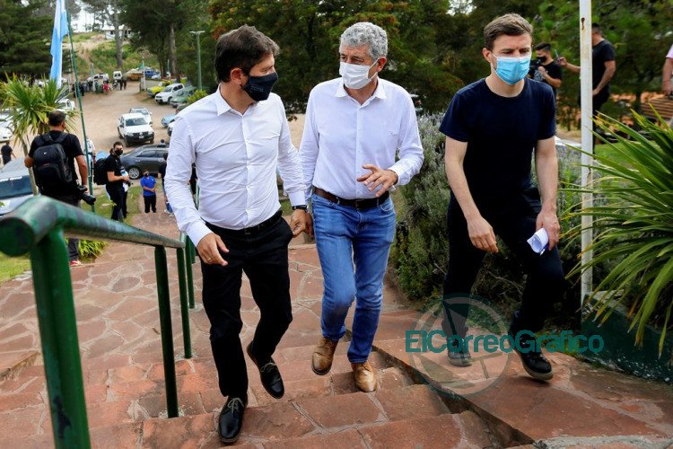 Axel Kicillof en Villa Gesell situacion epidemiologica de PBA 0