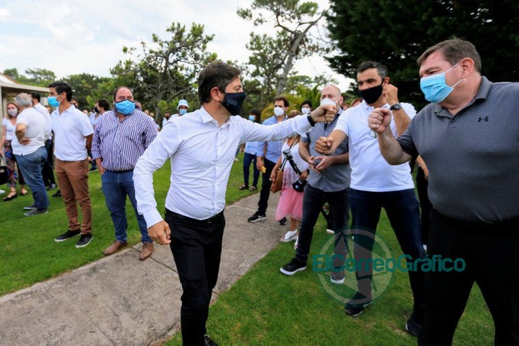 Axel Kicillof en Villa Gesell situacion epidemiologica de PBA 1