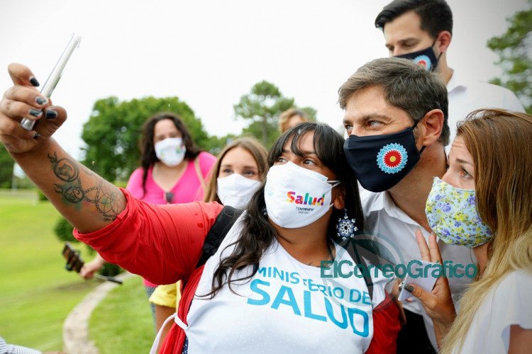Axel Kicillof en Villa Gesell situacion epidemiologica de PBA 3