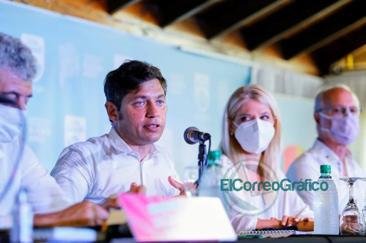 Axel Kicillof en Villa Gesell situacion epidemiologica de PBA 5