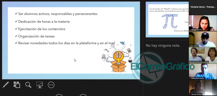 De manera virtual Ingenieria abrio sus puertas a los ingresantes 3