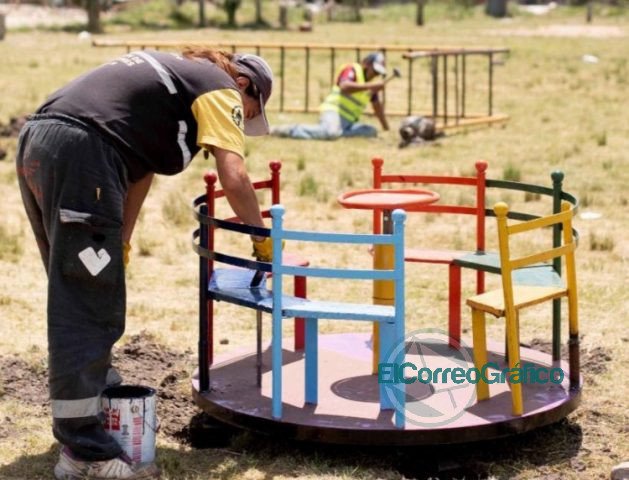 En Olmos crean plaza para evitar la toma de tierras En Olmos crean plaza para evitar la toma de tierras 2
