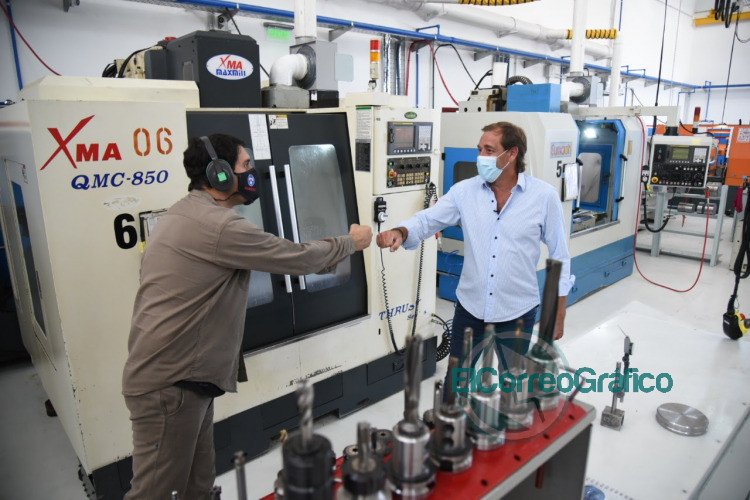 Garro paseo por las nuevas instalaciones de ‘Madexa 3