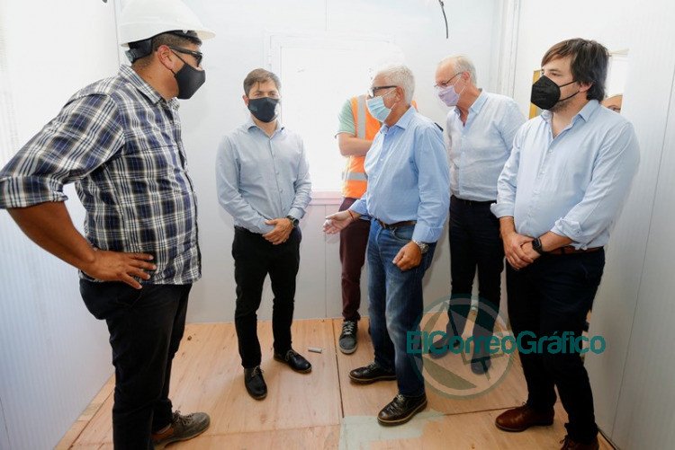 Kicillof en el vacunatorio de Monte Hermoso 5