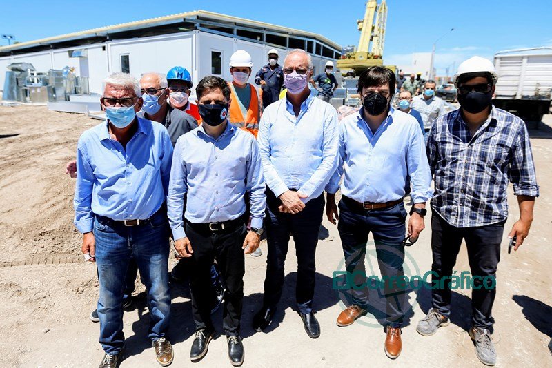 Kicillof en el vacunatorio de Monte Hermoso 6