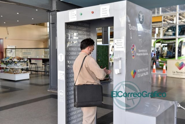 Protocolos sanitarios en la Terminal para los viajes en omnibus 2