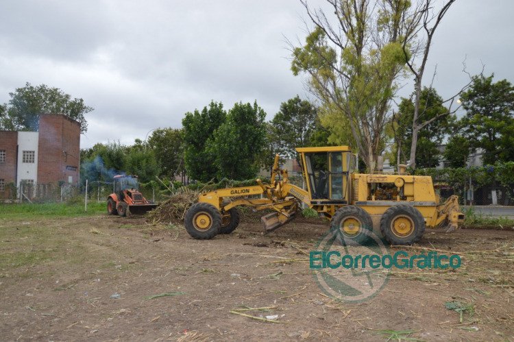 Acondicionamiento de predio para el uso de instituciones deportiva y educativa 2
