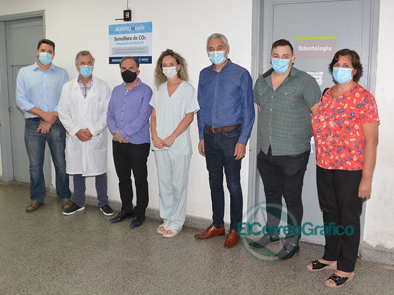Cagliardi inauguró la instalación de "un sensor de dióxido de carbono" en el Hospital Cagliardi inauguro la instalacion de un sensor de dioxido de carbono en el Hospital 2