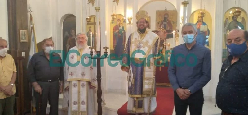 Cagliardi recibio al Arzobispo de la Iglesia Ortodoxa de Sudamerica