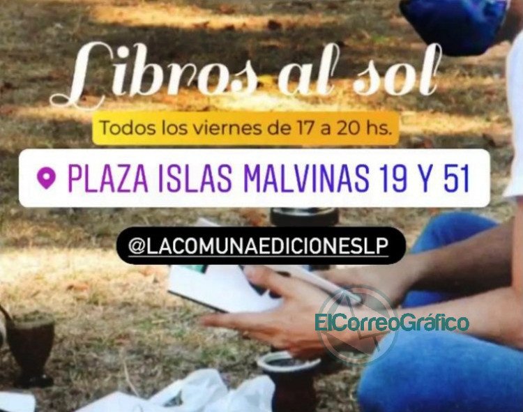 Durante los viernes de febrero continuará la propuesta municipal “Libros al sol” Durante los viernes de febrero continuara la propuesta municipal Libros al sol