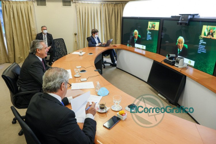 Fernández mantuvo una videoconferencia con el primer ministro de Portugal Fernandez mantuvo una videoconferencia con el primer ministro de Portugal 1