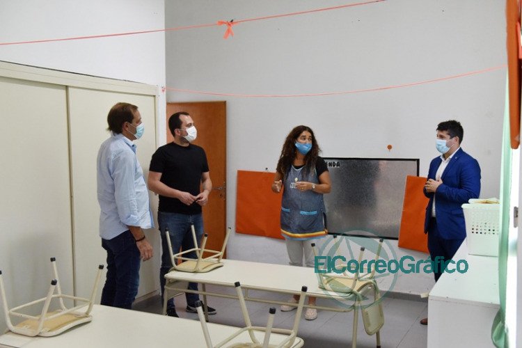 Garro en el reinicio de clases presenciales en Jardin Municipal I.D.E.A.S 3