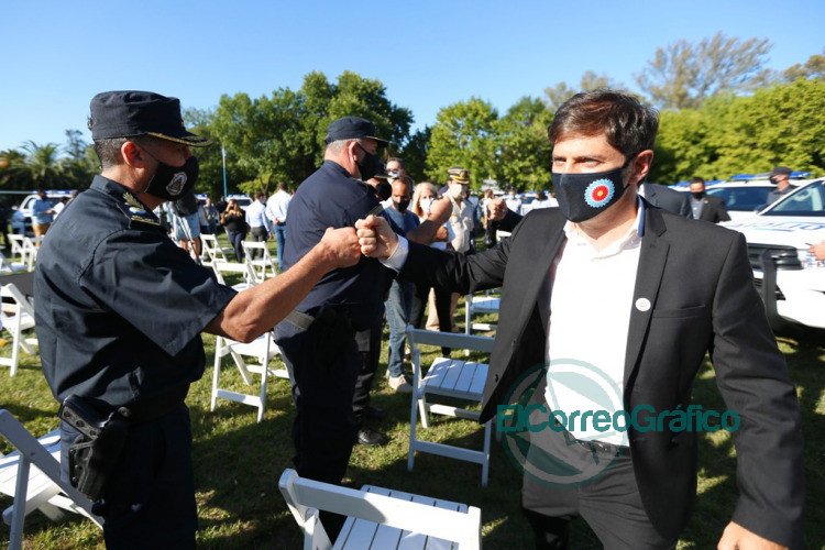 Kicillof Berni y Sujarchuk pusieron en marcha mas patrulleros en Escobar 5