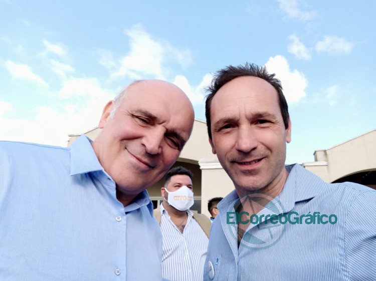 Raul Massulini con Luis Expert