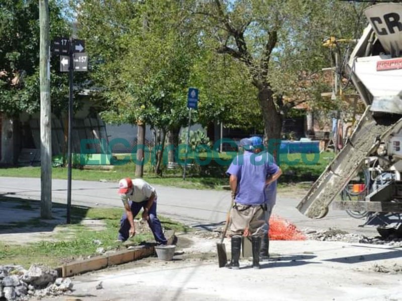 Se continua el tapado de baches en Berisso