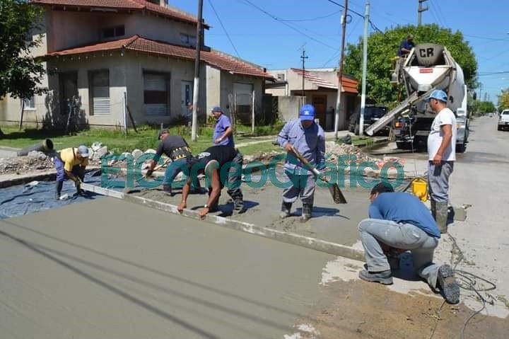 Se continua el tapado de baches en Berisso