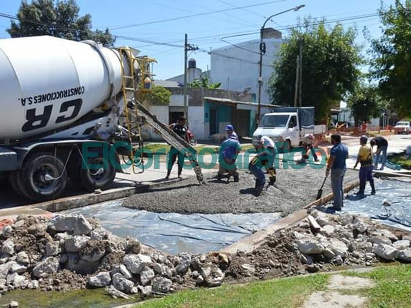 Se continua el tapado de baches en Berisso