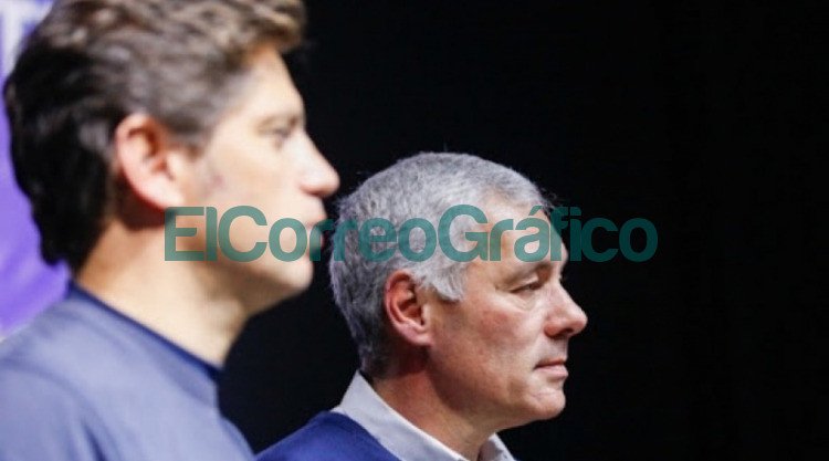 Axel Kicillof y Fabian Cagliardi