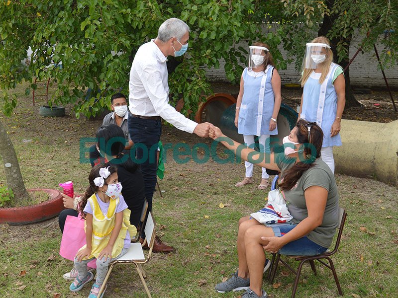 Cagliardi se paseo con Queyffer en el Jardin N°