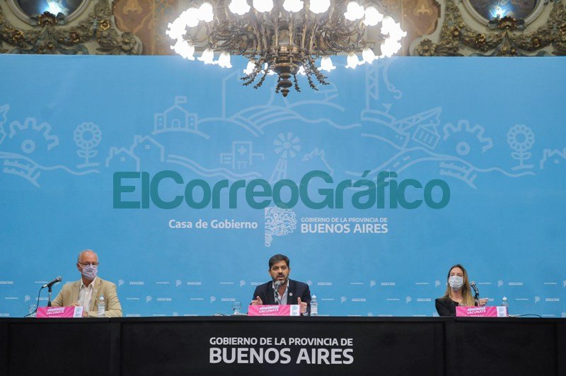 Bianco: “No vamos a dejar de vacunar en ningún momento” Conferencia Informe Epidemiologioco PBA 3