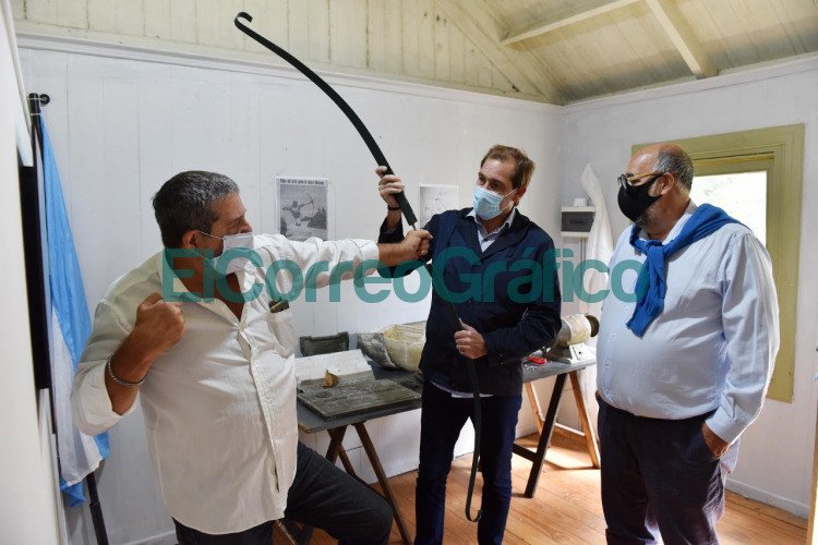 Garro visitó la renovada Casa Pedro Benoit Garro visito la renovada Casa Pedro Benoit 1
