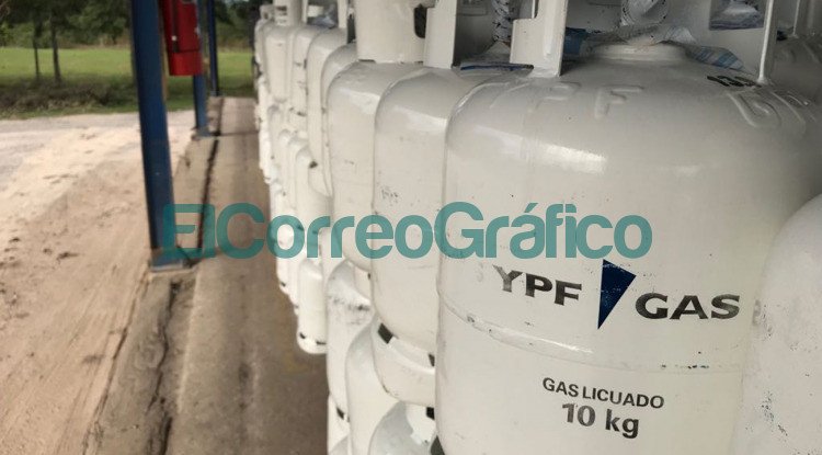 Gas garrafa YPF 10kg