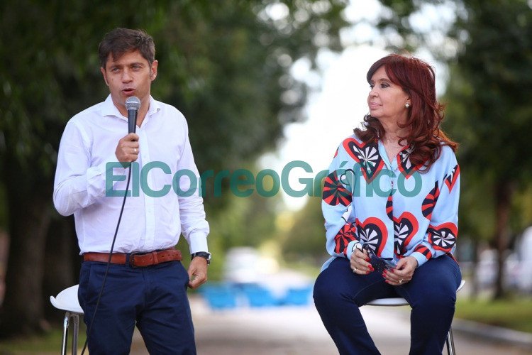Kicillof y Cristina Kirchner pusieron en marcha un espacio para la Memoria en Las Flores Kicillof y Cristina Kirchner pusieron en marcha un espacio para la Memoria en Las Flores 5 Tercera Sección Electoral, La lucha entre Kicillof y Cristina por el control del peronismo