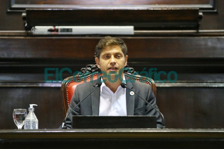 Kicilloff apertura de sesiones en la Legislatura