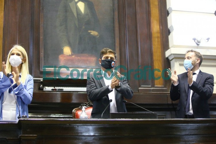 Kicilloff apertura de sesiones en la Legislatura