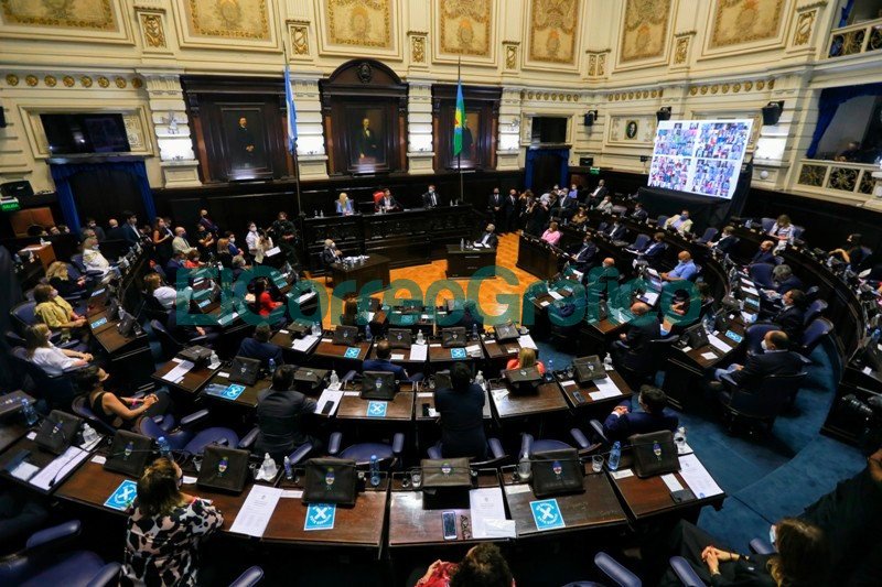 Kicilloff apertura de sesiones en la Legislatura