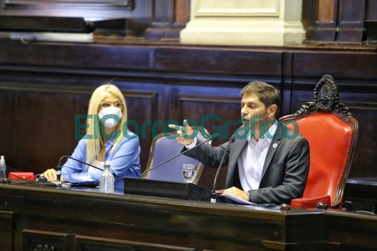 Kicilloff apertura de sesiones en la Legislatura