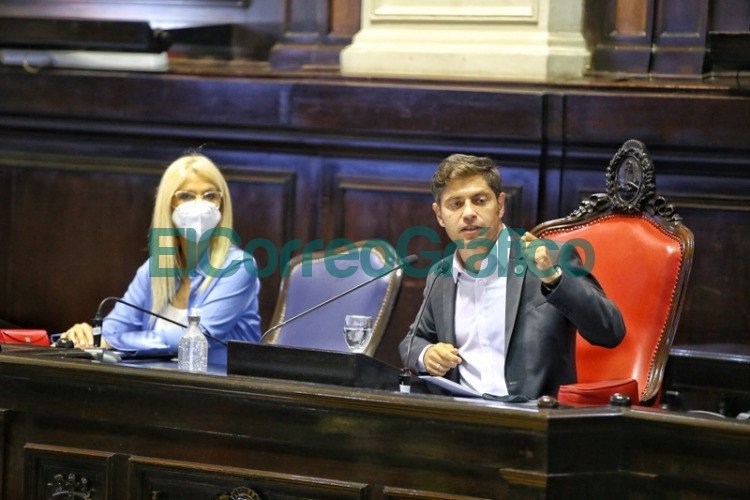 Kicilloff apertura de sesiones en la Legislatura