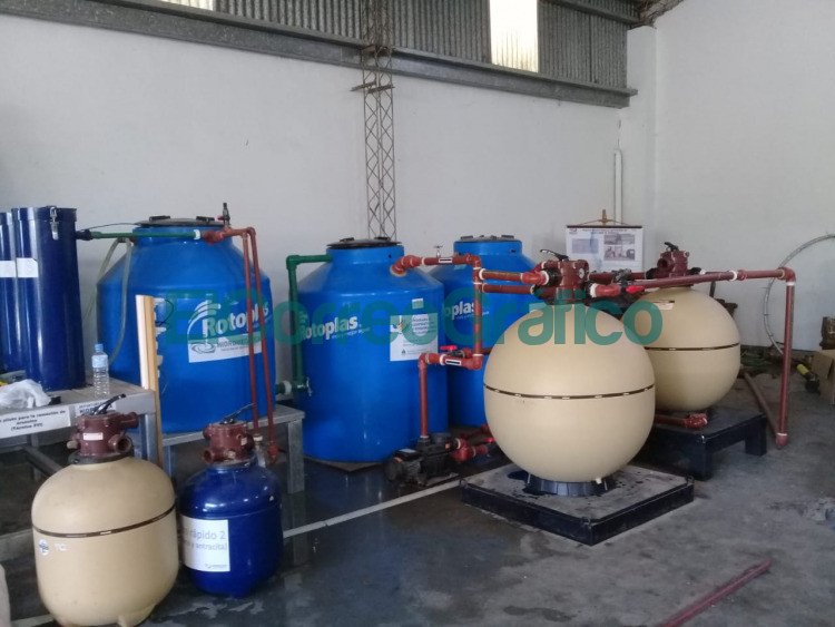 Planta de tratamiento de agua con arsenico desarrollada por la UNLP