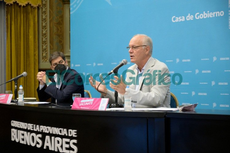 Gollán: “El proceso de vacunación viene avanzando fuertemente en la provincia” situacion epidemiologica y sanitaria en la provincia de Buenos Aires 07