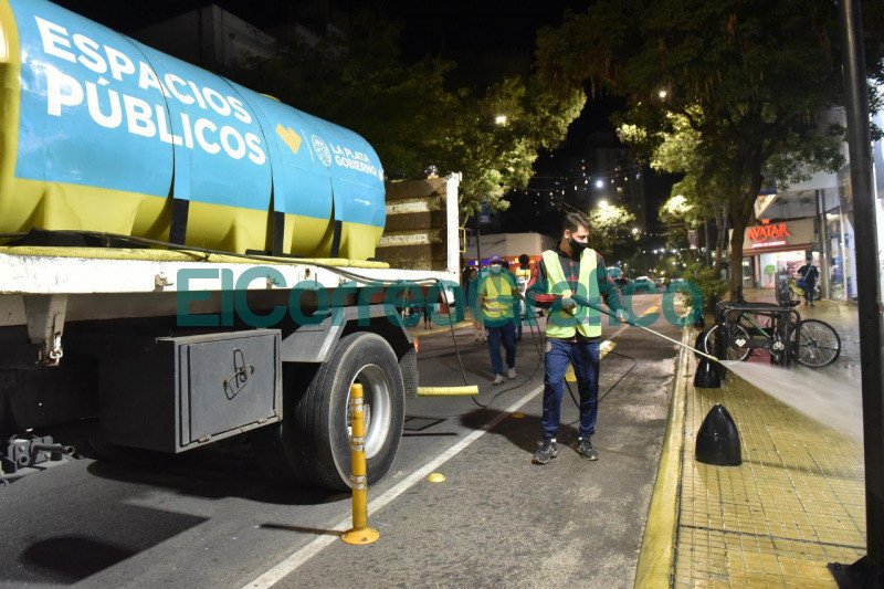 Desinfeccion en los principales centros comerciales y gastronomicos 1