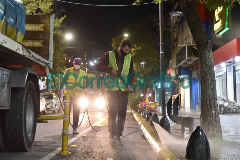 Desinfeccion en los principales centros comerciales y gastronomicos 2