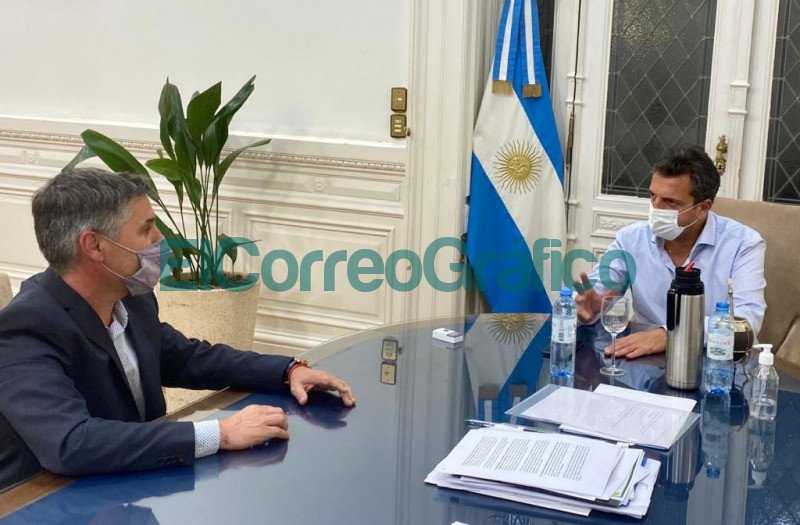 Encuentro entre Sergio Massa y Walter Martello