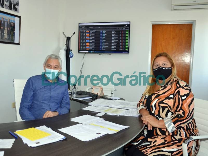 Fabian Cagliardi con Vanesa Queyffer