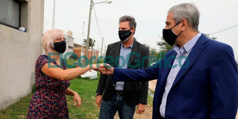 Ferraresi en La Plata recorrio Lotes con Servicios y entrego creditos de Procrear II 3