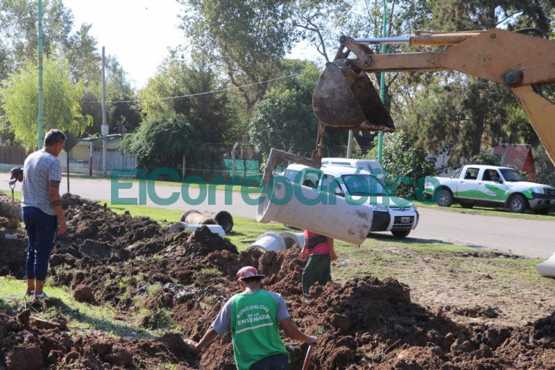 Obras públicas ejecutándose en Punta Lara Obras publicas ejecutandose en Punta Lara 1