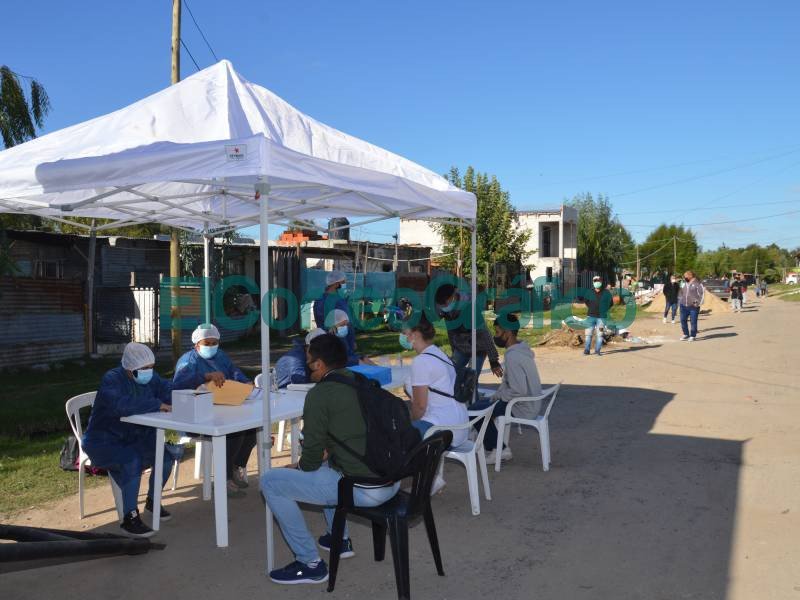 Operativo Detectar en Barrio Obrero 1